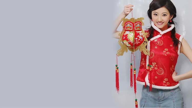 美女景甜电脑桌面壁纸002