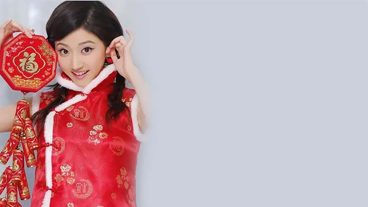 美女景甜电脑桌面壁纸003