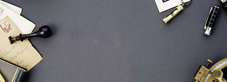 复古火漆印章海报banner