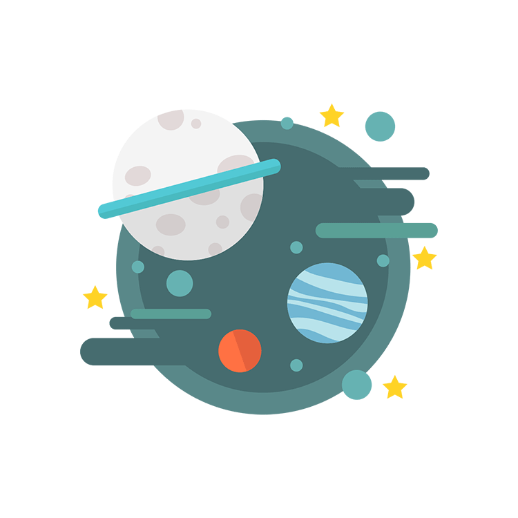 天文学星系图标