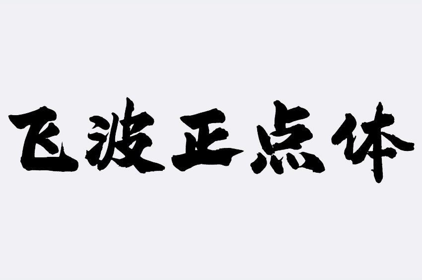 飞波正点体